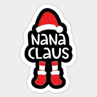 Nana Claus Sticker